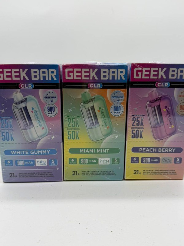 🤓 GEEK BAR CLEAR 🤓